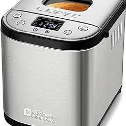 Mann Mart‚Automatic Gluten-Free Bread Maker Machine: Bake Homemade Loaves with 3 Loaf Sizes (2lb, 1.5lb, 1lb) & Stainless Steel Design-image-79