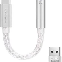 AUDIOCULAR D07 Slim CX31993 Portable DAC Dongle Connector Mobile Audio Adapter, Type C to 3.5mm DAC for iPhone 16 Series /15 Series, Galaxy S25/S24 Ultra/S24 & Other Type C Phones-21