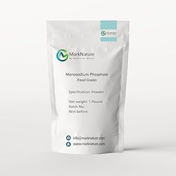 MarkNature Monosodium Phosphate, Sodium Dihydrogen Phosphate, MSP Food Grade (1 lb)-image-49