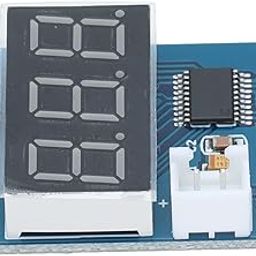 NIMMZ COLLECTION Ranging Sensor Board, 3cm-400cm Digital Display STM8S Chip Ultrasonic Measuring Module Serial Port Output 5V for Measurement-81
