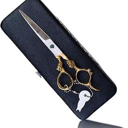 DANIAL 440C Japanese Steel Professional Hair Cutting Scissor – 6.5 Inch Razor Sharp Shears for Salon and Barber Use – Premium Ergonomic Design for Precision and Comfort-image-37