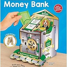 Smartivity Money Bank Toy for Kids 6-12 Years | Build & Learn Saving Habits – DIY Wooden Piggy Bank with Lock & Key | STEM Educational Gift for Boys & Girls Ages 6,7,8,9,10,11,12 Years-image-84