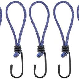 CALANDIS® 5 Pcs Bungee Hook Tie - Tarpaulin Elastic Stretch Cord Straps with Hook 6mm | Sporting Goods | Outdoor Sports | Camping & Hiking | Tents & Canopies | Tent & Canopy Accessories-image-58