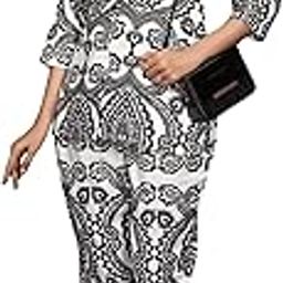 Women Two-Piece Outfits-Ethnic Co Ord Set Rayon Printed 3/4 Sleeve-NG-036-picture-49