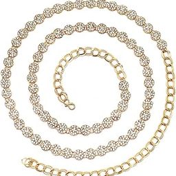 Stylish Traditional Kundan Kamarbandh for Women Kamarpatta Kamarband Kamar Band Chain Waist Belt for Dresses Wedding Lehenga Saree (16567kb)-image-98