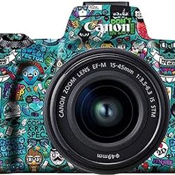 Premium DSLR Camera Scratchproof Protective Skin for Canon M50 Mark II - No Residue Removal, Bubble Free, Scratch Resistant, Stretchable, HD Quality Printed - HDCS 004 (1 Unit)-picture-16