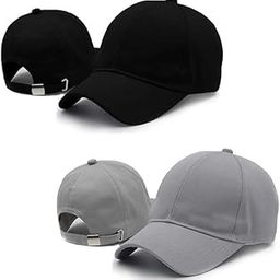 Brand A Combo Pack of 2 Acrylic Stylish Sport Inspire + Baseball.Cap for Men's and Boy's Cap (Pack of 2) Multicolour-image-71