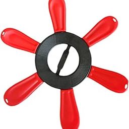 LOOM TREE® Yoga Ball Base Compact Versatile Balance Ball Stand for Outdoor Pilates Home Red | Fitness Running & Yoga | Fitness Equipment & Gear | Exercise Balls-image-92