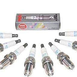 NGK BMW Spark Plugs, Plug Set Laser Platinum OEM 3199 (8pcs)-8