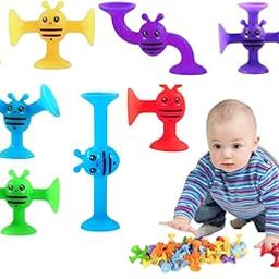 Homeaura Pop Suction Fidget Toys | DIY Silicone Building Blocks Set | Toys for Toddlers | Ideal for Birthday Gifts-picture-19