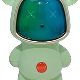 Technuv Newly Launched Astronaut X-868|5W Mini Wireless Bluetooth Speaker| 5-7Hrs Playtime| Vivid RGB Lights| RGB Sound Effect| Multi-Play Modes BTV5.3/TF Card/Pen Drive & Type-C Charging Port (Green)-image-24