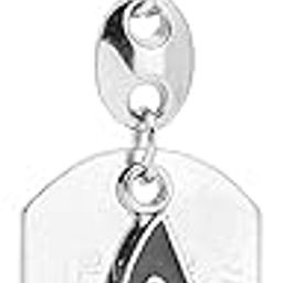 GCT Alphabet Letter Logo Metal Keychain | Keyring | Key Ring | Key Chain for your Car Bike Home Office Keys | for Men Women Boys Girls (Silver)-image-2