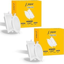 Jaquar Strella Slim 5W Round Recess Down Light - Cool White, Energy Efficient LED Ceiling Light for Home and Office (Pack of 2)-image-13