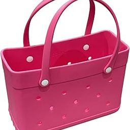 The Style SutraBeach Hole Bag Travel Bag Handbag Easy to Clean Multipurpose Shopping Basket Rose Red|Clothing, Shoes & Accessories | Womens Handbags & Bags| Womens Handbags & Bags-image-88