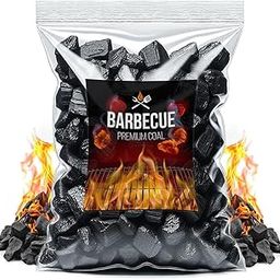 BBQ Wood Coal for Barbeque Grilling - Koyla for Cooking, Coal for Smoking Food - Grill Premium Long Burning Natural Wood Charcoal - Eco-Friendly Less Smoke Charcoal for Home - No Chemical Use - 490 G-image-10