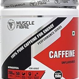 Muscle Fibre Fast Acting Caffeine Pre-Workout Intense Energy Supplement Powder for Men, Women | Helps in increasing Performance, Focus and Enduarance [Unflavoured, 150g]-image-8