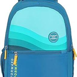 19 Inch Durable PU College Backpack For Boys & Girls | Office Backpack For Men & Women | Casual Backpack For Unisex (Large | Airport Blue)-28