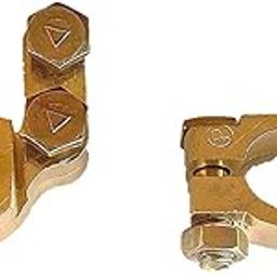 PANISTHA 2 Pieces Universal Car Battery Terminal Angle 600 Clamp Clip Connector for Diesel Car-image-64