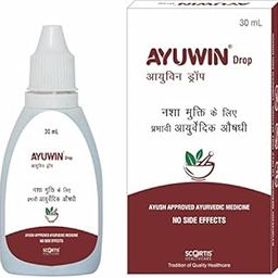 SCORTIS HEALTHCARE AYUWIN - 30 ml, Anti-Addiction Drop To Quit Smoking, Liquor, Drugs, An Ayurvedic Medicine-image-43