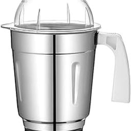RFAL Compatiable "PREETHI Jar for TITANIUM, STEELE SUPREME, MEGA MAGIC, PLATINUM, SILVER, ECO PLUS, DAISY, BLUE-LEAF GOLD, CHEFPRO, ECO CHEF, TRIO, ECO CHEF NEO" Mixer Grinders (Steel) (1.75 Liter)-image-58