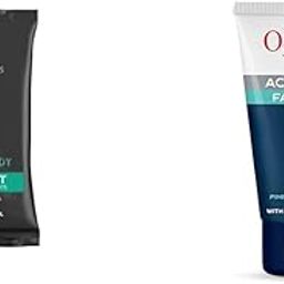 O3+ Hair Spa Kit Infused with Argan Oil & O3+ ALPHA MEN Acno D-TAN Face Wash with Tea Tree 100g for Oily Skin Combo-12