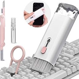 7-in-1 Multi-Function Laptop Cleaning Brush, Keyboard Cleaning kit/Gadget Cleaning kit || Corner Gap Duster Keycap Puller for Bluetooth Earphones Lego Laptop Camera Lens.-16