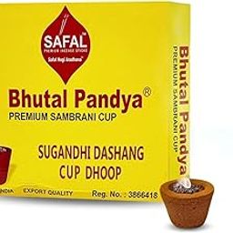 SAFAL Cup Dhoop | Cup Dhoop for Puja | Pack of 3 | 36 Dhoop Cups | Sugandhi Dashang Cup Dhoop | Cup Dhoop Sambrani | Long-Lasting Aroma for Pooja | Each Pack Contains 12 Cups (12x3=36 Cups)-image-112