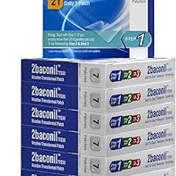 Rusan 2baconil Nicotine Transdermal 21mg/24h (Step 1) | Pack of 8 | 56 Patches | Helps to Quit Smoking | Two Month Nicotine Replacement Therapy Plan-image-5