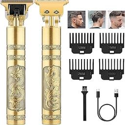 Sument Precision Grooming Excellence: Trimmer Men Professional Hair Clippers - Cordless, Rechargeable, and Metal-Clad Grooming Kit with Electric T Blade, Zero Gapped Edgers, and 4 Guide Combs"-image-52