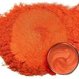 Orange Pearl Pigment Powder – 20g Jar | Bold Metallic Shimmer | Non-Toxic Colorant for Resin Art, DIY Crafts, Soap & Candle Making-image-75