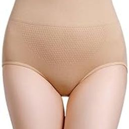 Women's Seamless High-Waist Hipster Panty – Spandex Tummy Control Shapewear, Stretchable & Comfortable Free-Size Underwear for Smooth & Flattering Fit-image-91