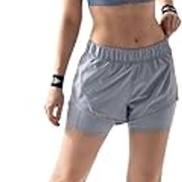Nylon Women's DuoFit Shorts with Inner Tights-image-47