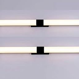 Groeien 24watt LED Pack of 2 Rectangular 24 inch Mirror Bathroom Picture Wall Light(Warm White)-image-29