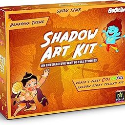 Be Cre8v Ramayana Storytelling Theatre with original Story Book Activity Kit for kids over 4 years. Children learn ethics, morals through story, Leaning & Education fun toy for Children-3