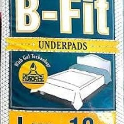 B-FIT Underpads with Gel Technology, Large Size- 60 * 90 cms - Pack of 1(10 pcs Count ) Sold by bmpharma-image-24