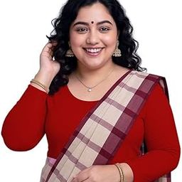 Readymade Cotton Fitted Saree Blouse for Women Full Sleeve Square Round U Neck Regular fit Stretchable Pullon Western Stylish Crop Top VX19-picture-56