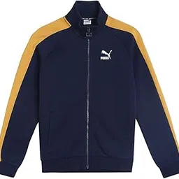 Puma Men's Cotton Standard Length Jacket Peacoat Green 9 Years-10 Years 530117_06-23