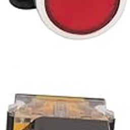 UJEAVETTE 660V Push Button Momentary Press Switch Heavy Duty -Red+660V Push Button Momentary Press Switch Heavy Duty -Green-image-44
