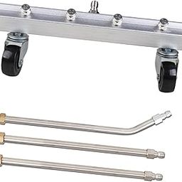 LOOM TREE Pressure Washer Undercarriage Cleaner Decks Washing Car with Extension Wands 2 Straight 1 Curved | Yard, Garden & Outdoor Living | Outdoor Power Equipment | Pressure Washers-15