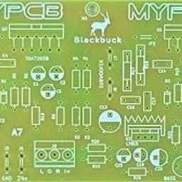 MYPCB TDA7265 Home Theater Amplifier Single Supply 12v to 36v DC - PCB only-12