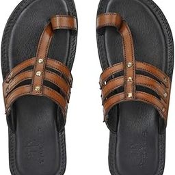 Genuine Leather Kolhapuri Chappals for Men | Men's Kolhapuri Slippers | Thong Sandals for Men | Leather Slippers for Men | Stylish & Comfortable-image-59