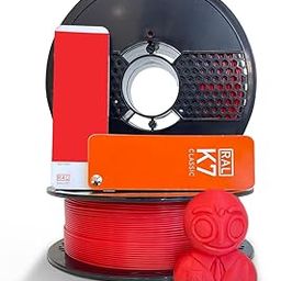 NFIL3D 1.6KG HS PLA+ Strawberry Red- 3D Printer Filament | Filaments for 3D Printer| 1.75mm| Accuracy - +/- 0.015mm | 1000g 3D Filament, 250g Spool & 350g Packaging Weight (Total Weight 1.6KG)-13