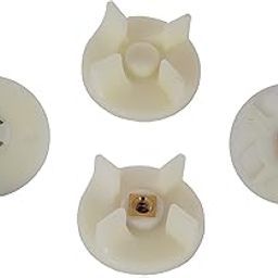 AJS spares "Preethi/Pigeon/Kenstar/Sumeet/Orient/Bajaj/Crompton/Rico/Ganga" Mixer Grinder 2U Motor & 2U Jar Coupler's (2+2Units, White)-16