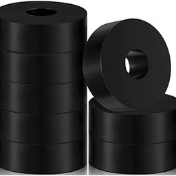 Round Rubber Washer OD: 27MM ID: 5MM Thickness: 8MM 10 Pieces - GENERASIS-23