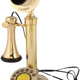 Brass Telephone, Antique Telephone, Vintage Telephone, Old Style Telephone, Antique Old Telephone, Vintage Brass Phone, Gift to Loved Ones - Authentic HUB-image-60