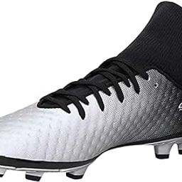Nivia Oslar Blade 2.0 Football Shoes for Men/Sports and Athletic Footwear with Upper Synthetic/Comfortable Football Shoes (White/Purple) UK-10-43