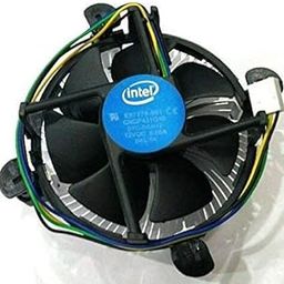CPU Cooling Fan with Heatsink Compatibe With LGA1150 LGA1151 LGA1155 LGA1156 Socket Celeron/Pentium/i3/i5/i7 Processors Series Fan E97379-003 CNDP751K50 DTC-DAB16 DC12V 0.60A 4-PIN-24