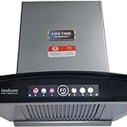 Hindware RAYLENE 75 | Filterless Technology | MaxX Suction 1700 m³/hr* | BLDC Motor | Auto Clean Wall Mounted Chimney (Grey 1700 CMH)-picture-20