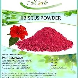 Organicgreen Herb Hibiscus गुड़हल Flower Powder (100gms)-image-68