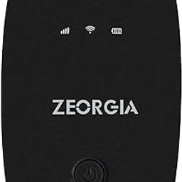 ZEORGIA 4G LTE Wireless Dongle with All Sim Network Support | Single Band Plug & Play Data Card with Up to 150Mbps WiFi Hotspot | 2100Mah Rechargeable Battery-32